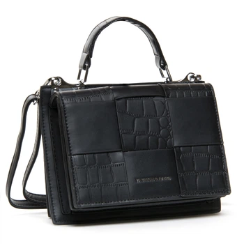 Жіноча сумка Fashion з двома відділеннями та магнітними клапанами PR-250317-40076 чорний