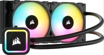Система водяного охлаждения Corsair iCUE H100x RGB ELITE Liquid CPU Cooler Black (CW-9060065-WW2)