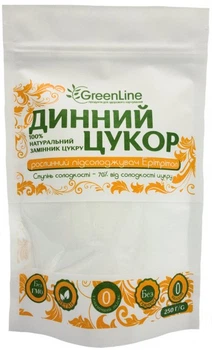 Green Line Эритритол Динный сахар 250 г