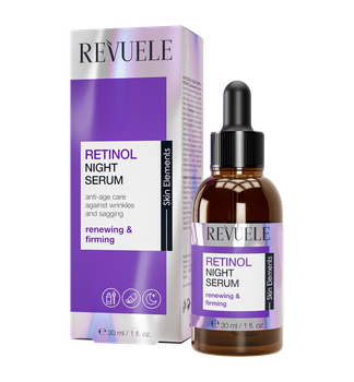 Нічна зволожуюча сироватка Revuele Retinol для обличчя 30 мл