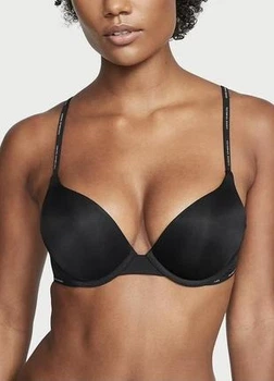 Бюстгальтер Victoria's Secret THE T-SHIRT Push-Up Bra Чорний 36C (26510510)