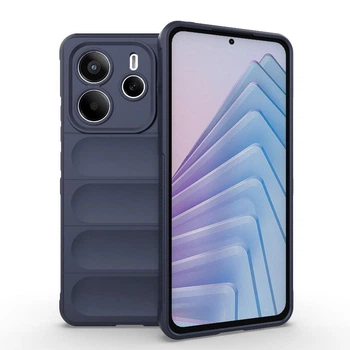 Чохол Wave Shield для Xiaomi Redmi Note 14 4G EU Version бампер протиударний Blue