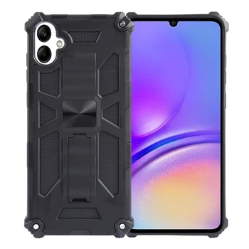 Чехол Shockproof Shield для Samsung Galaxy A05 / A055 бампер противоударный с подставкой Black