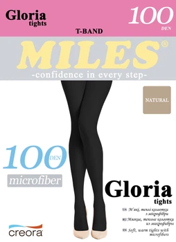 Женские колготки Miles Gloria 100 den 3р. natural