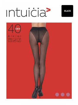 Женские колготки Intuicia Bikini 40 den 4р. black