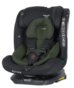 Автокресло CARRELLO Asteroid i-Size (рост 40-150см ISOFIX, поворот 360) CRL-17001 Hunter Green Зеленое