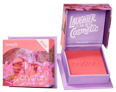 Рум'яна для обличчя Benefit Crystah Strawberry Pink 2.5 г (602004140791)