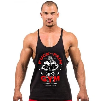 Спортивная майка мужская Gym Pain 4087 XL Черный