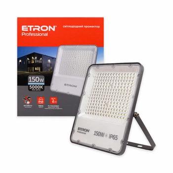 Светодиодный прожектор ETRON Professional 150W IP65 5000K 1-ESP-236