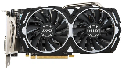 Видеокарта MSI AMD Radeon RX 570 4Gb Armor (Radeon RX 570 ARMOR 4G) (GDDR5, 256 bit, PCI-E 3.0 x16) Б/у