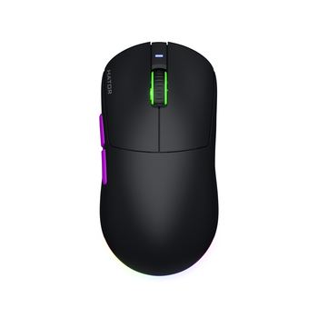 Мышка игровая компьютерная беспроводная Hator Quasar 3 Ultra 8K Wireless Black (543212)