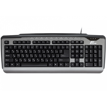 Клавіатура Frime Classic Keyboard Black-Silver USB (495928)