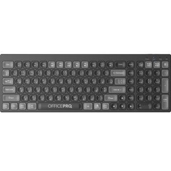 Клавіатура бездротова OfficePro SK985B Bluetooth Black (531164)