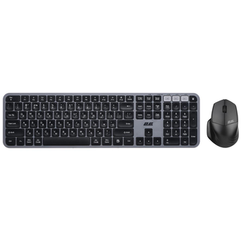 Комплект (клавиатура, мышь) беспроводной 2E MK440 Grey/Black (493183)