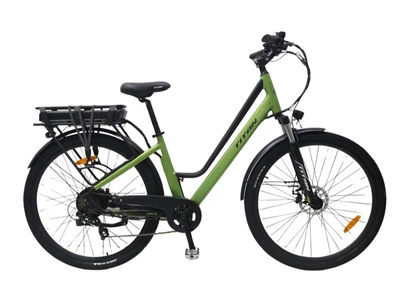 Електровелосипед E-Titan Carte 29" 17" Зелений-Чорний