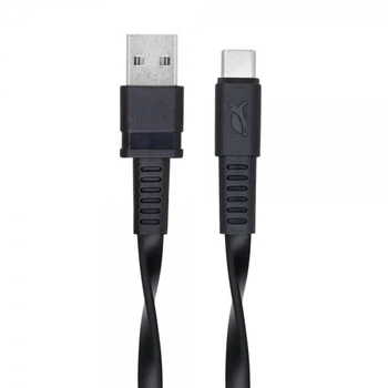 Кабель RIVACASE PS6002 BK12 USB 2.0 Type-C/USB-2.0,, 1.2 м, чорний