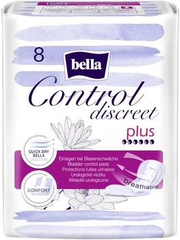 Урологические прокладки Bella Control Discreet Plus (8 шт)