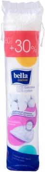 Ватні диски Bella Cotton круглі 80 шт + 30%