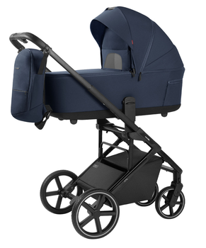 Коляска универсальная 2в1 CARRELLO Alfa CRL-6522 Denim Blue Синяя