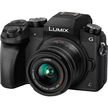 Беззеркальный фотоаппарат Panasonic Lumix DC-G7 Kit 14-42mm f/3.5-5.6 Black (DMC-G7KEE-K) [121457]