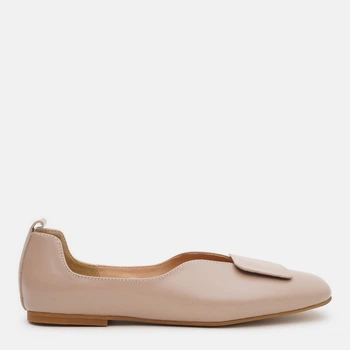 Женские балетки кожаные Ashoes 2299.2 36 23.5 см Крем-брюле (ROZ6501005780)