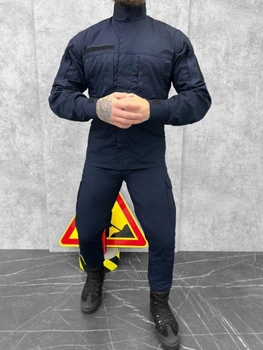 Формений костюм з армійської саржі Blue XXL