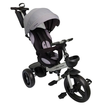 Велосипед детский трехколесный MT 1001-1 Smart Grey с родительской ручкой
