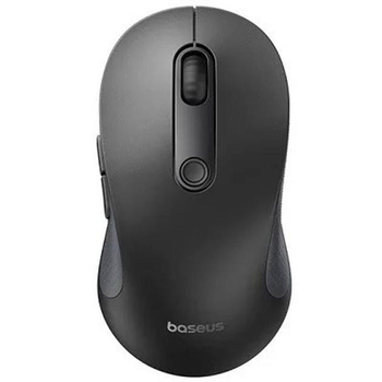 Компьютерная мышь Baseus F02 Ergonomic Wireless Mouse Black, 2.4G, ВТ 5.2, 1000-4000 DPI, 1хАА, B01055505111-01