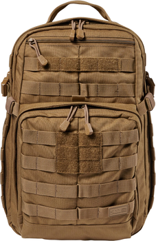 Рюкзак тактичний 5.11 Tactical RUSH 12 2.0 Backpack 24 л 56561ABR-134 Kangaroo (888579910919)