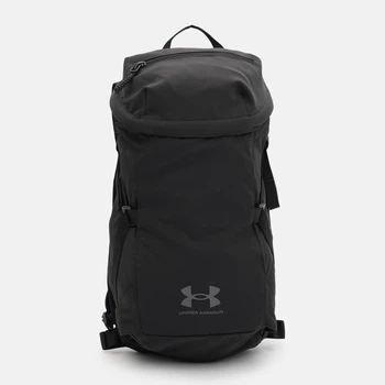 Рюкзак спортивний тканинний 16 л водонепроникний Under Armour Launch Trail Backpack 1378411-001 Чорний (196885566240)