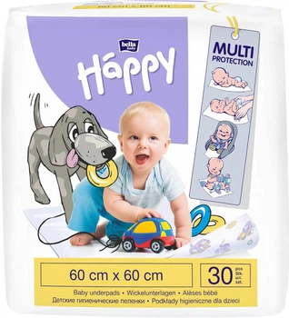 Пеленки детские BELLA BABY HAPPY 60x60 см 30 шт