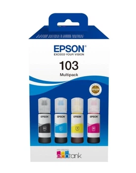 Комплект чорнил Epson 103 Multipack (C/M/Y/Bk) 4х65 мл (C13T00S64A)