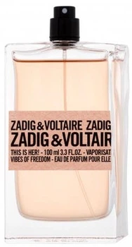 Тестер Парфумована вода для жінок Zadig & Voltaire This Is Her Vibes Of Freedom 100 мл (3423222048327)