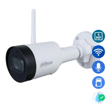 4 Мп цилиндрическая IP-камера с Wi-Fi Dahua Technology DH-IPC-HFW1430DS1-SAW (2.8 мм)
