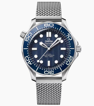 Часы Seamaster Diver 300M, 42 мм, Синий циферблат