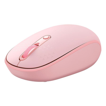 Беспроводная компьютерная мышь Baseus F01B Tri-Mode Wireless Mouse |2.4G/BT5.0+BT3.0, 800-1200-1600dpi Pink