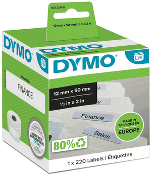 Етикет-стрічка Dymo Label 99017 / S0722460 White