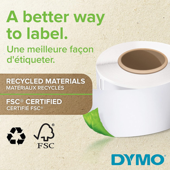 Етикет-стрічка Dymo Label 99017 / S0722460 White