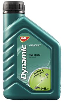 Олива моторна MOL DYNAMIC GARDEN 2T 0,6 л (для бензо. газонокосарки, червоне) (13301092)