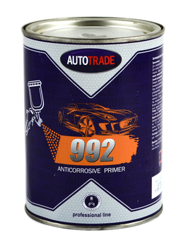 Ґрунт для кузова Autotrade 992 сірий матовий 1,1 кг (130297)