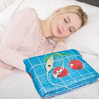 Электропростынь Electric Blanket 150 x 170 см Вишня (8043)