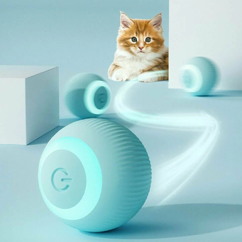 Розумний м'ячик для тварин PetGravity з хаотичним рухом Бірюзовий