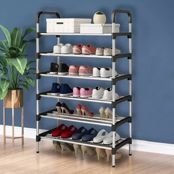 Полиця для взуття Shoe Rack 55 х 23 х 110 см 6 полиць (R31042)