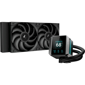 Система водяного охлаждения DeepCool Mystique 240 4-pin 2-fans 240mm (R-LX550-BKDSNC-G-1)