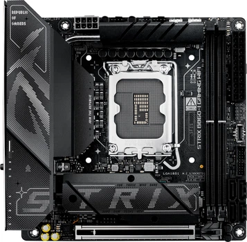 Материнська плата ASUS ROG Strix B860-I Gaming Wi-Fi (s1851, Intel B860, PCI-Ex16)