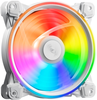 Кулер для корпуса XPG Hurricane 120 ARGB (HURRICANE120ARGBPWM-WHCWW) White