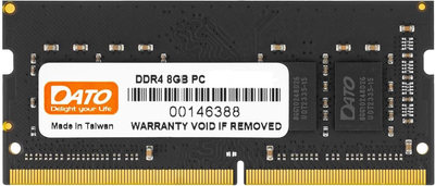 Модуль памяти Dato SO-DIMM 8GB/3200 DDR4 (DT8G4DSDND32)