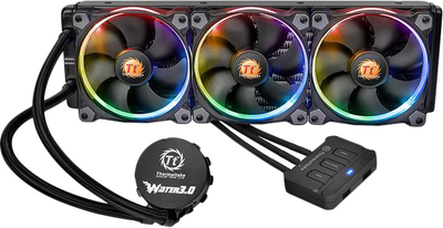 Система жидкостного охлаждения Thermaltake Water 3.0 Riing RGB 360 (CL-W108-PL12SW-A)