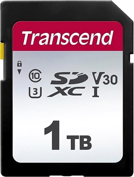 Карта памяти Transcend 1TB SDXC UHS-I U3 (TS1TSDC300S)