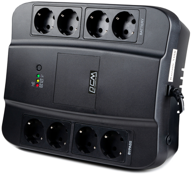 ИБП Powercom SPD-650U, 8 x евро (00210174)
